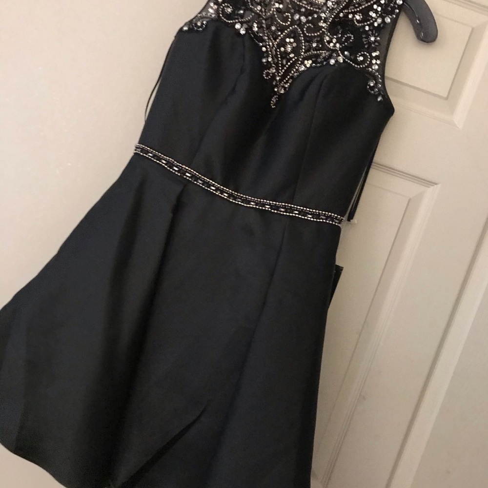 Black party dress